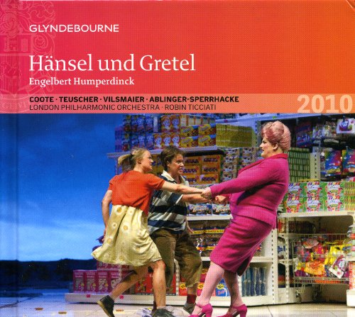 CD cover for Humperdinck’s *Hansel and Gretel* opera, 2010 production.