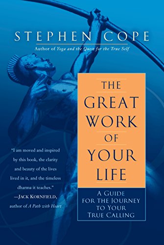 Book cover with blue background, a statue figure, and orange title text.