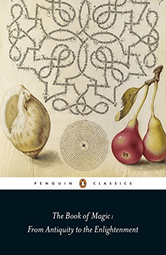 "Book cover with illustrations of a shell, spiral, and pears, and Celtic knotwork design."