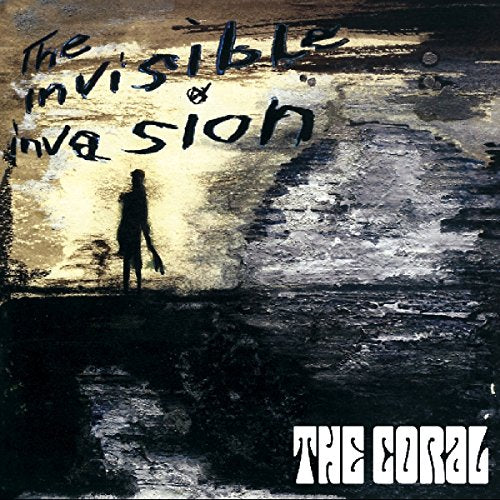 CD cover for Coral’s “Invisible Invasion” with a silhouetted figure.
