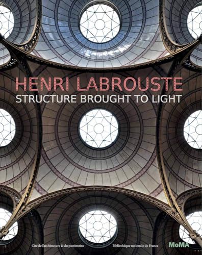 Book cover featuring ornate, circular architectural details and title "Henri Labrouste.