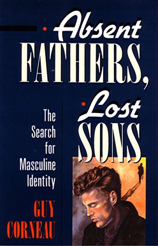 Book cover: "Absent Fathers, Lost Sons" with a man looking downward.