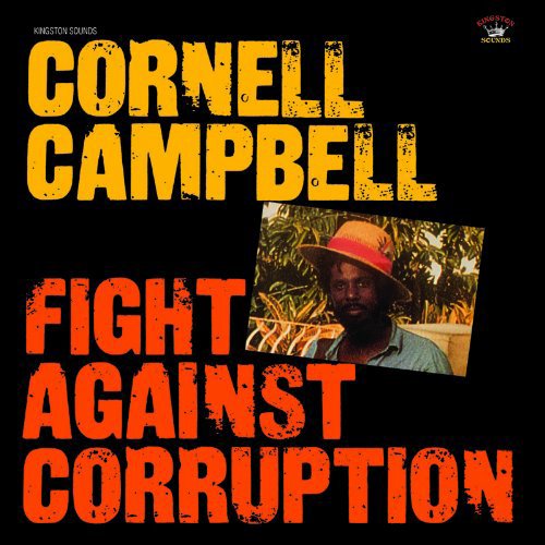 Vinyl record cover: Cornell Campbell portrait with bold text.
