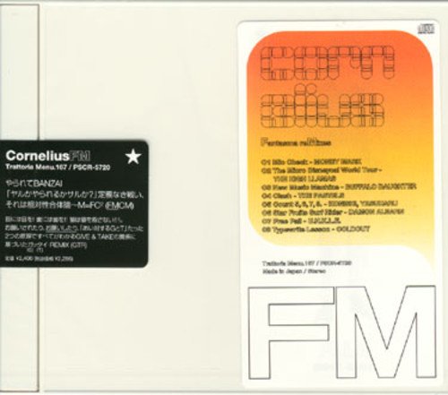 CD case for "Various - FM" with orange and white geometric design.