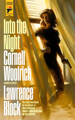 Book cover: woman holding a gun, looking over her shoulder.