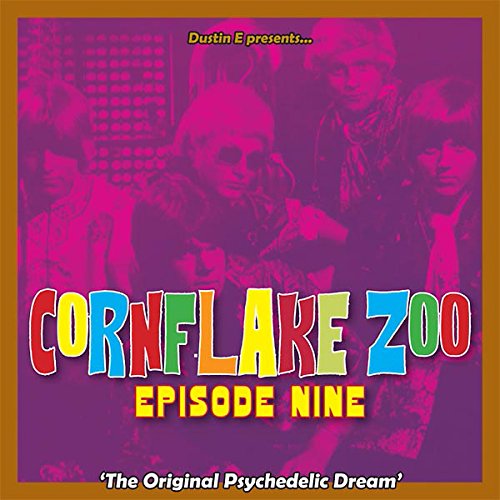CD cover for "Cornflake Zoo, Episode Nine" with psychedelic imagery.