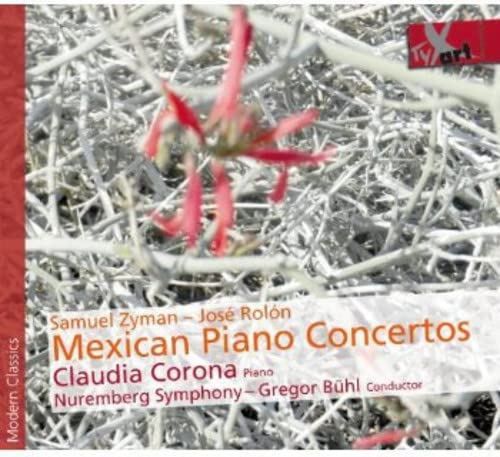CD cover with red flowers against a blurred, wintry background.