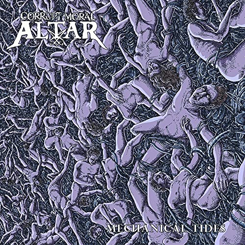CD cover: detailed, chaotic illustration of intertwined figures and chains.