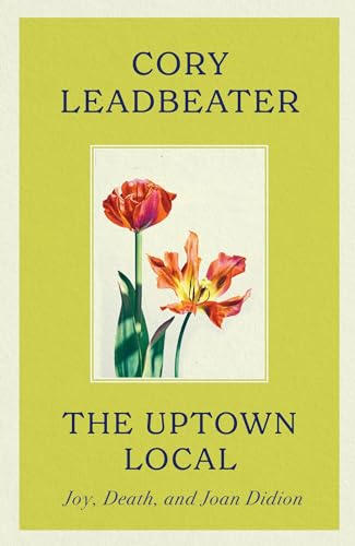 Book cover: "The Uptown Local" with red tulip illustration.