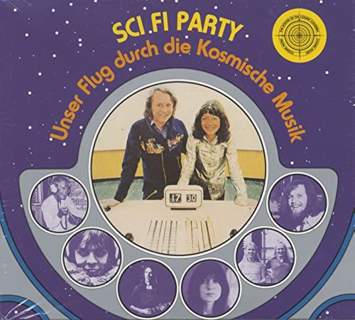 Vinyl album cover: two people in a circular frame with surrounding portraits.