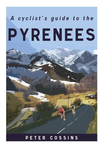 Book cover showing two cyclists riding on a mountain road with snowy peaks behind.