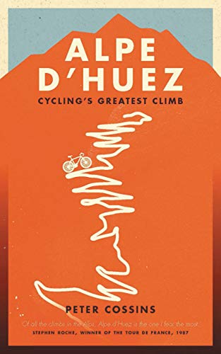 Book cover featuring a winding mountain road illustration on an orange background.