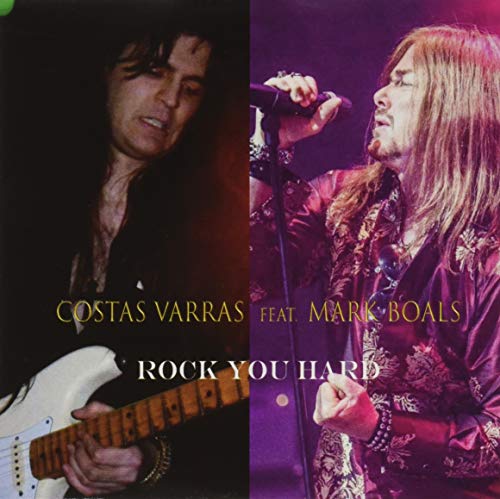 CD cover featuring two long-haired musicians, Costas Varras and Mark Boals.
