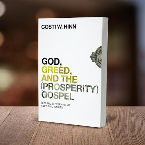 Book cover: "God, Greed, and the (Prosperity) Gospel" by Costi W. Hinn.