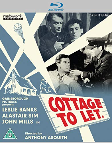 Cottage To Let" Blu-ray cover featuring black and white film stills.