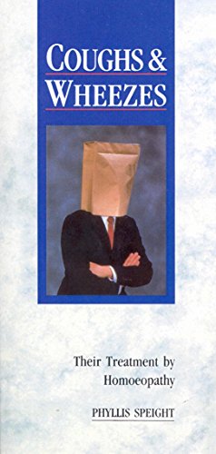 Book cover: "Coughs & Wheezes" with a person wearing a paper bag.