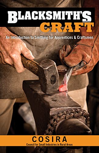 Book cover depicting hands blacksmithing with hammer on anvil.