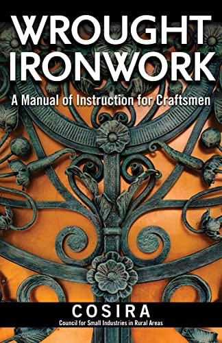 Book cover featuring ornate wrought iron floral and scroll designs.