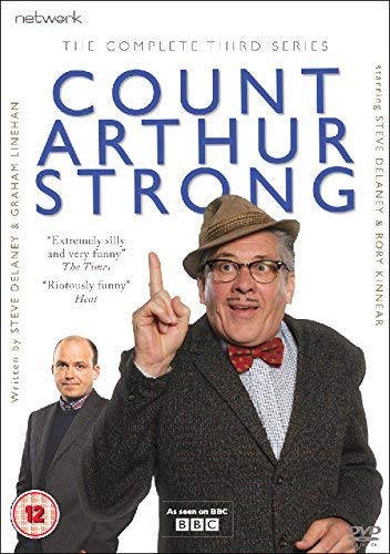 DVD cover for "Count Arthur Strong" series 3 featuring Steve Delaney.