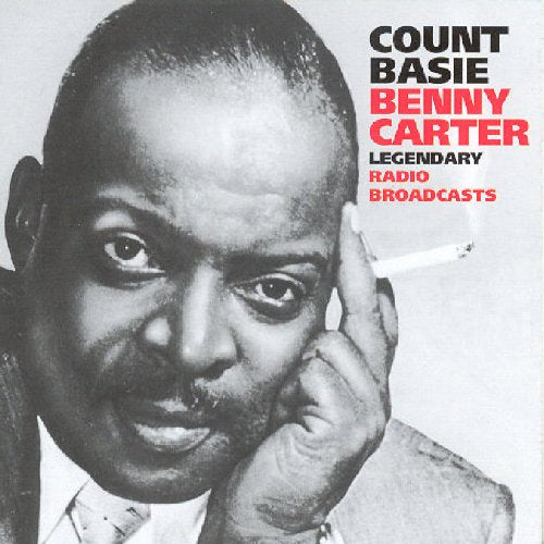 Album cover featuring a black-and-white portrait of Count Basie with a cigarette.