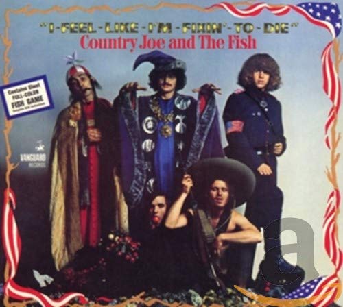 Album cover for Country Joe & The Fish featuring a band in colorful outfits.