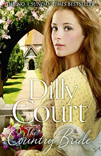 Book cover featuring a woman looking towards a village church.
