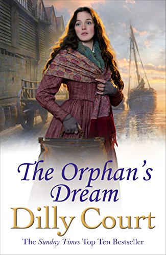 Book cover: woman in period clothing stands by a harbor.