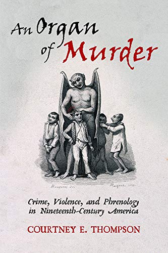 Book cover: demonic figure with children, titled "An Organ of Murder.