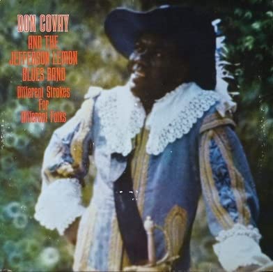 Album cover featuring Don Covay in historical attire, with band name and title.