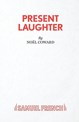 Cover of "Present Laughter" play script by Noël Coward, Samuel French.