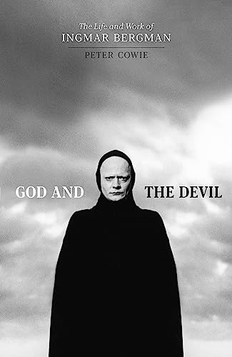Book cover: black and white portrait of Ingmar Bergman in dark clothing.