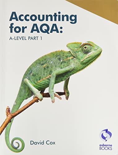 Accounting textbook cover with a green chameleon on a branch.