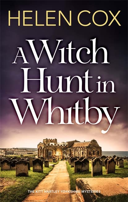 Book cover showing a stone church and graveyard under a dramatic, dark cloudy sky.