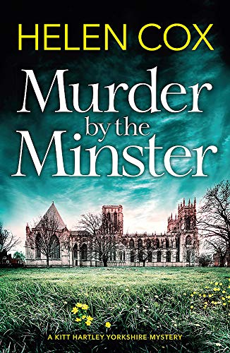 Book cover showing a cathedral behind a grassy field under a dark, moody sky.