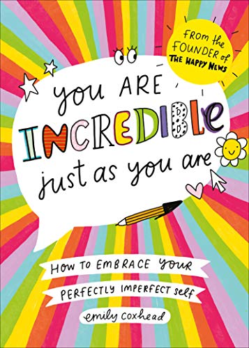 Book cover with colorful rainbow stripes and handwritten-style title.