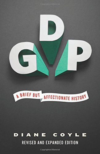 Book cover for GDP: A Brief but Affectionate History by Diane Coyle.