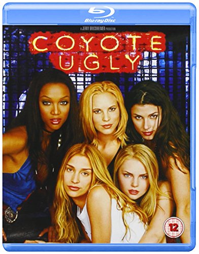 Blu-ray cover for Coyote Ugly featuring five women posing together against a dark background.