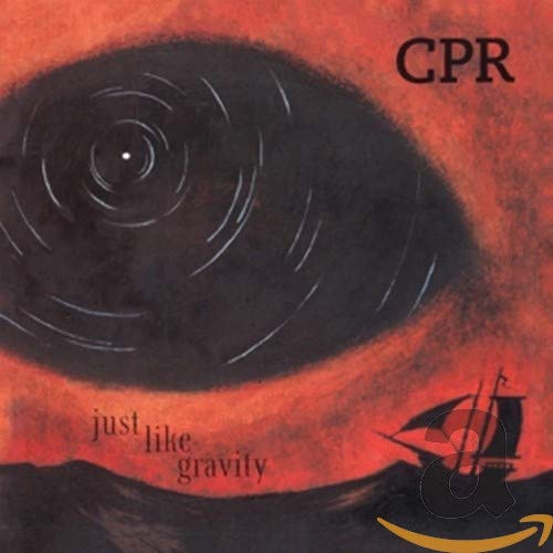 CD cover: eye, spiral, and small sailboat on a red background.