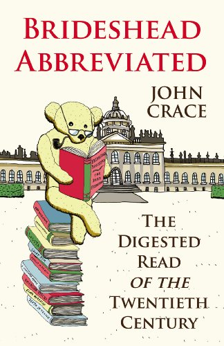 Book cover: teddy bear reading, grand building backdrop, red title text.