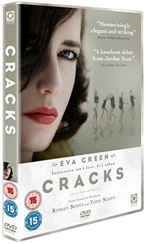 DVD cover for "Cracks" featuring Eva Green’s portrait and ballet dancers.