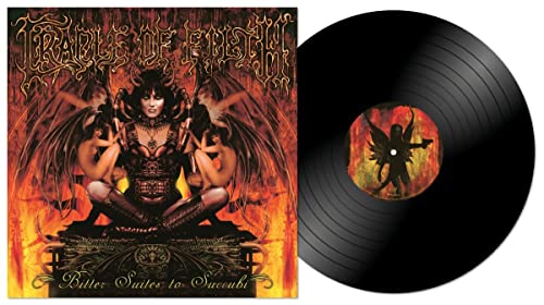 Cradle Of Filth vinyl record: album cover with demonic imagery.
