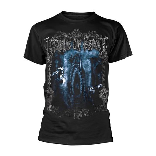 Black Cradle of Filth t-shirt with ornate gothic imagery.