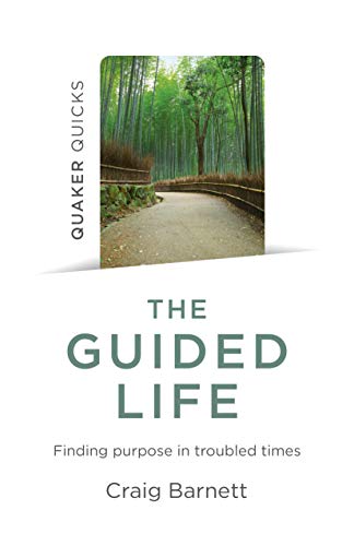Book cover with a path through a bamboo forest, titled "The Guided Life".