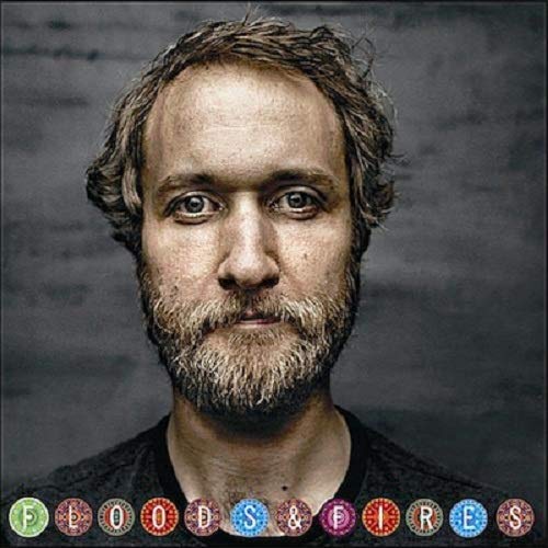 Craig Cardiff album cover, "Floods & Fires," featuring a portrait of the artist.