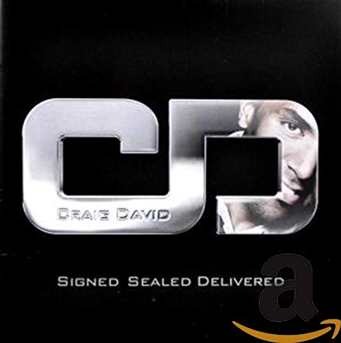Craig David album cover: "Signed, Sealed, Delivered" with portrait and large "CD" logo.