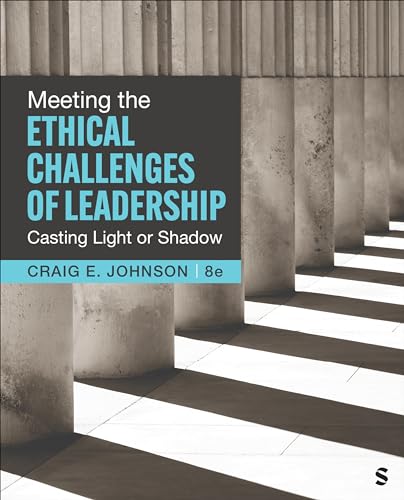 Book cover: "Meeting the Ethical Challenges of Leadership" by Craig E. Johnson.