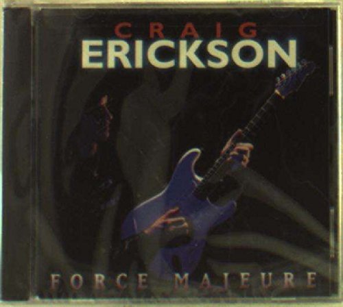 CD cover featuring Craig Erickson playing a blue electric guitar on a dark background.