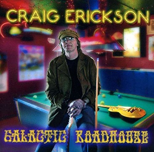 Craig Erickson album cover: man with guitar in a pool hall.