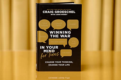 Black book cover with gold text and speech bubble graphics.