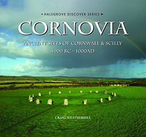 Book cover showing a stone circle in a green field under a rainbow.